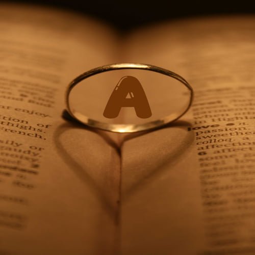 ring on a book