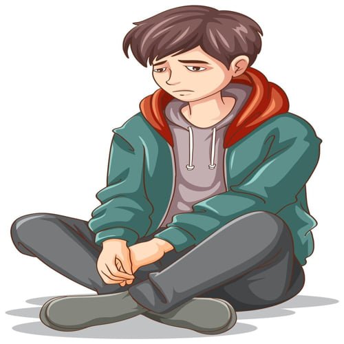 hurted boy