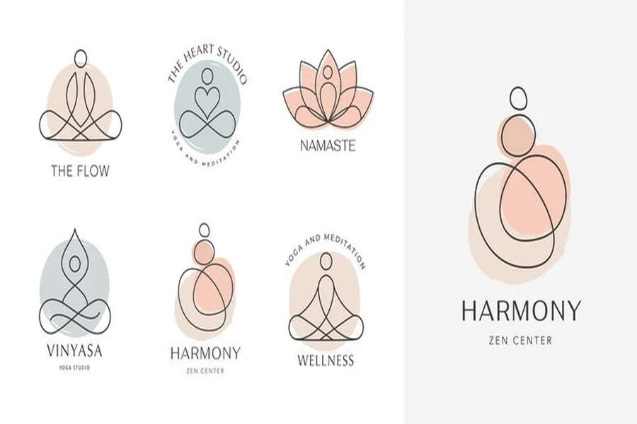 Yoga Logo: Building a Strong Visual Identity for Your Practice 3 Yoga Logo