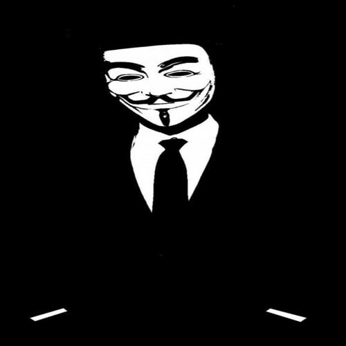 black anonymous guy