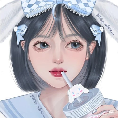 anime blush girl