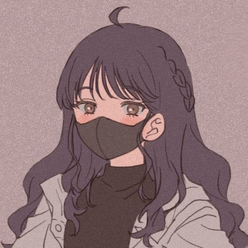 anime dp girl in mask
