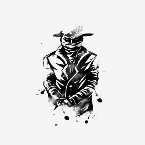 mafia guy in heavy attitude logo