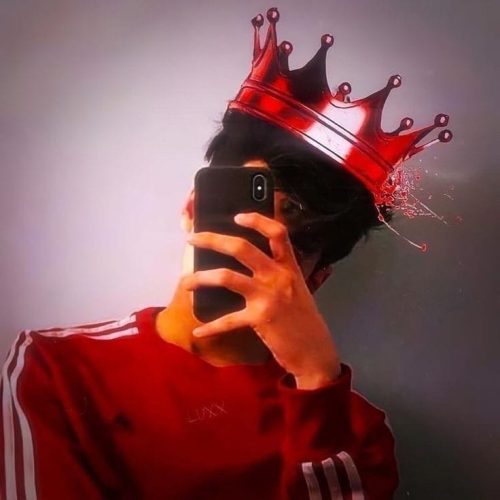 boy wearing crown