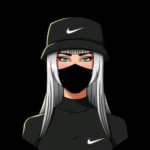 girl free fire dp black gaming girl