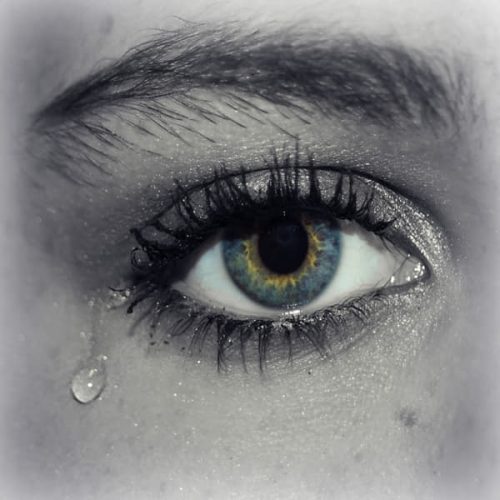 crying eye