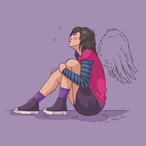 sad anime dp