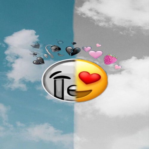 two face emoji