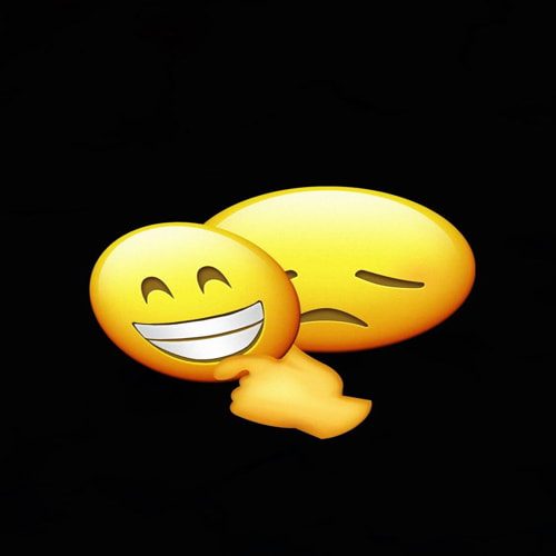 fake smile