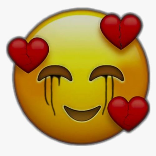 sad love emoji