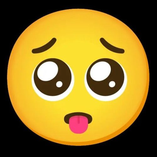 sad emoji dp