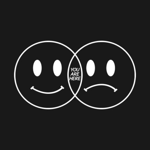 two black emojis