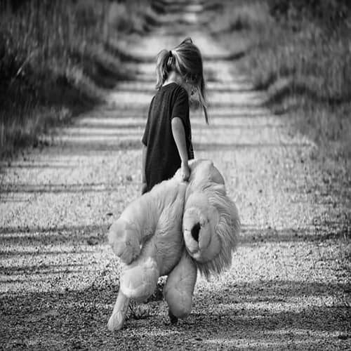 alone girl